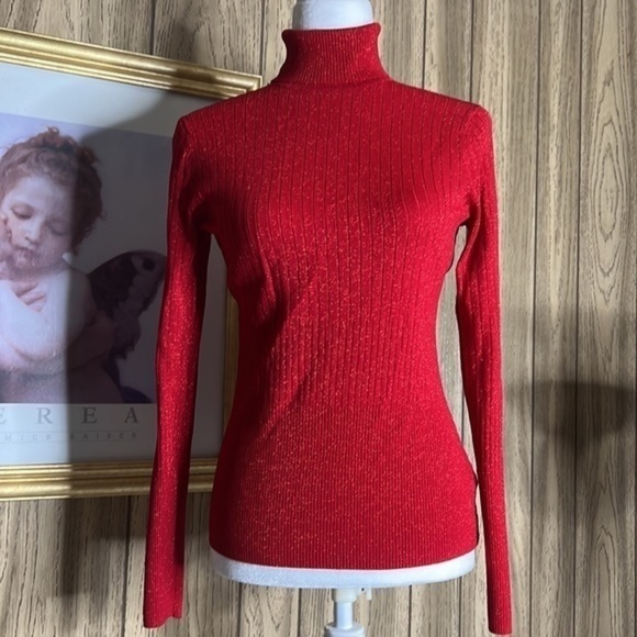 WORTHINGTON, STRETCHY WOMANS TURTLE NECK - Picture 4 of 10